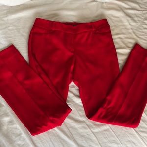Red Dress Pants